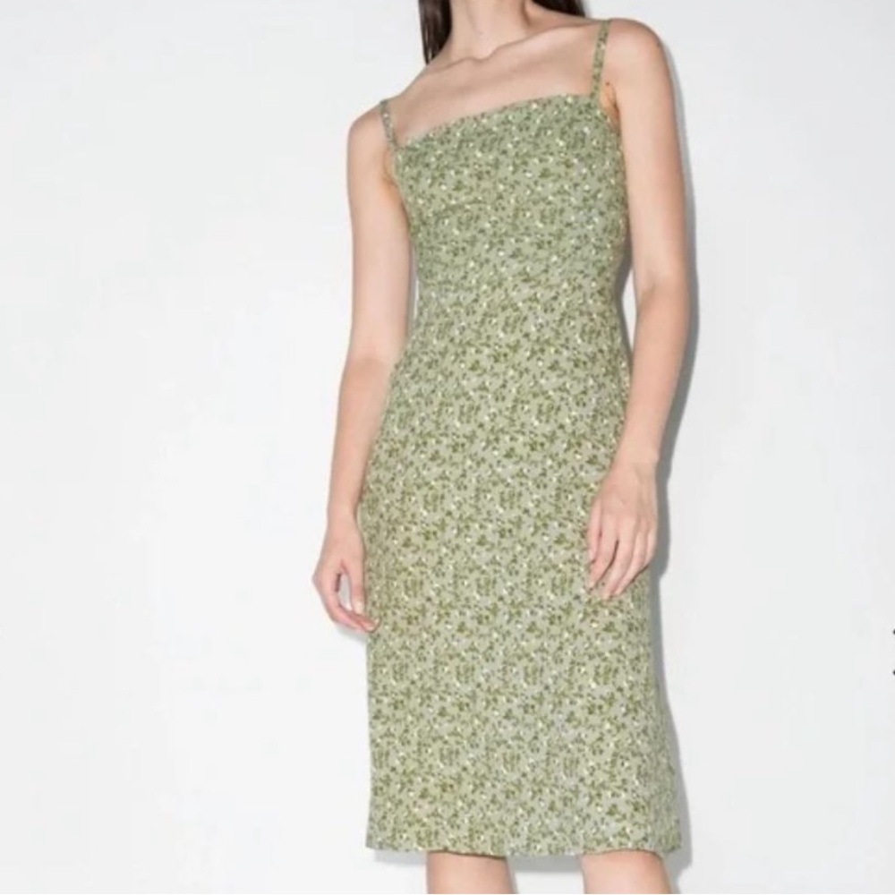 Reformation Afternoon Dress in Juniper *NEW*